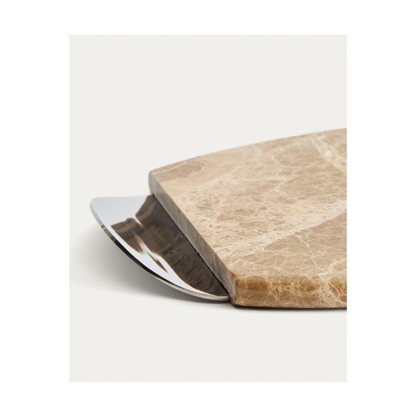 Marmora griešanas dēlis pasniegšanai 39,5 x 21 cm Adoma – Kave Home-image-2