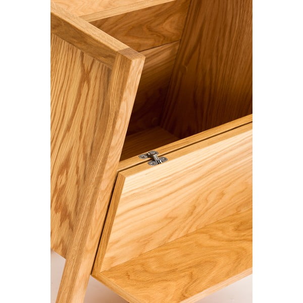 Dabīga toņa vīna skapītis no ozolkoka 59x60 cm NewEst – Woodman-image-1