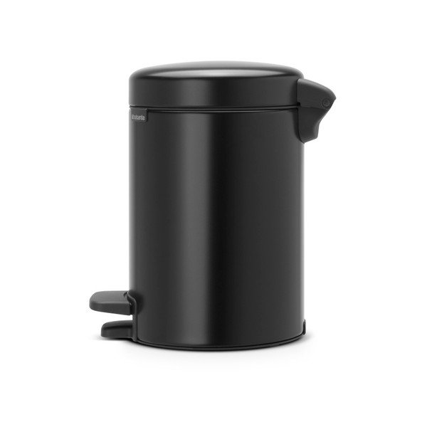 Brabantia Newicon melna pedāļu tvertne, 3 l-image-3