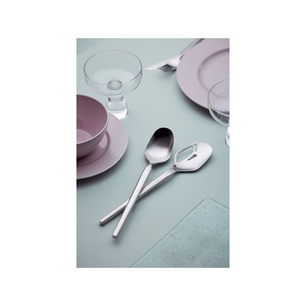 Nerūsējošā tērauda galda piederumi salātiem (2 gab.) Dorotea – Gense-image-1