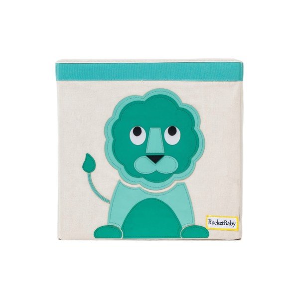 Auduma uzglabāšanas kaste bērniem Eddy the Lion – Rocket Baby-image-2