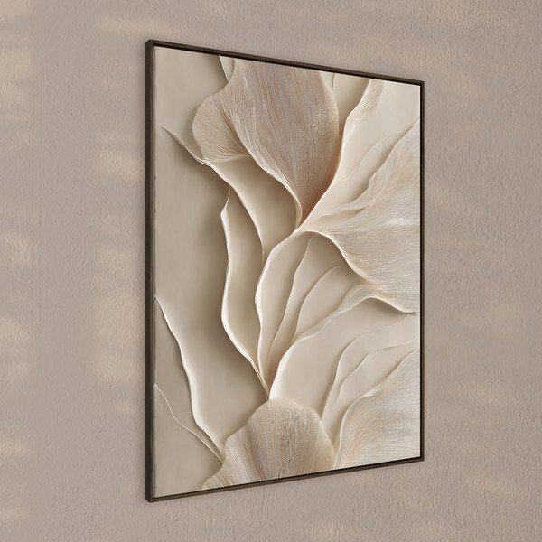 Drukāta glezna ar rāmi 60x80 cm Gentle Curves – Styler-image-1