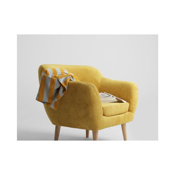 Dzeltens krēsls Custom Form Marget-image-3