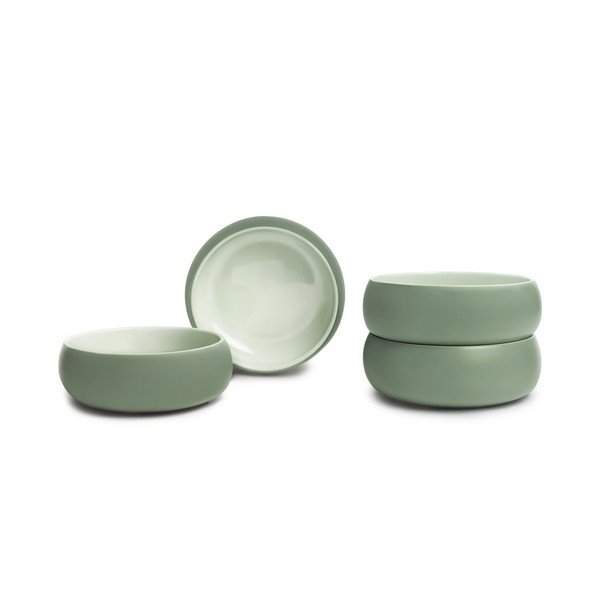 Zaļas akmensmasas zupas/ramen zupas bļodiņas (4 gab.) 1 l Aura Vira – Bonami Selection