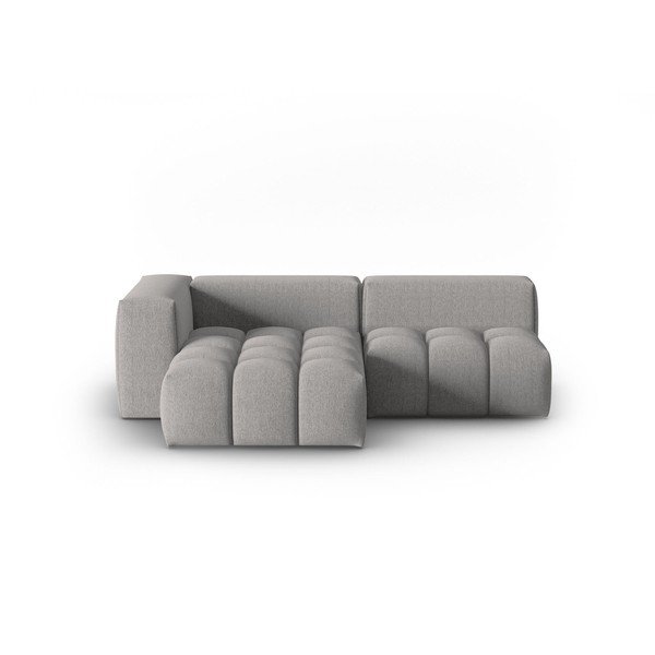Pelēks stūra dīvāns (ar kreiso stūri/ar zvilni) Verona – Cosmopolitan Design-image-3