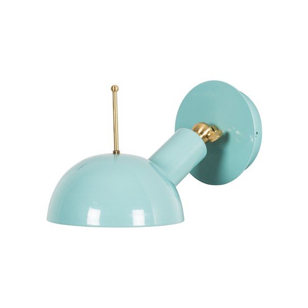 Gaiši zila sienas lampa Homemania Decor Oglio-image-1