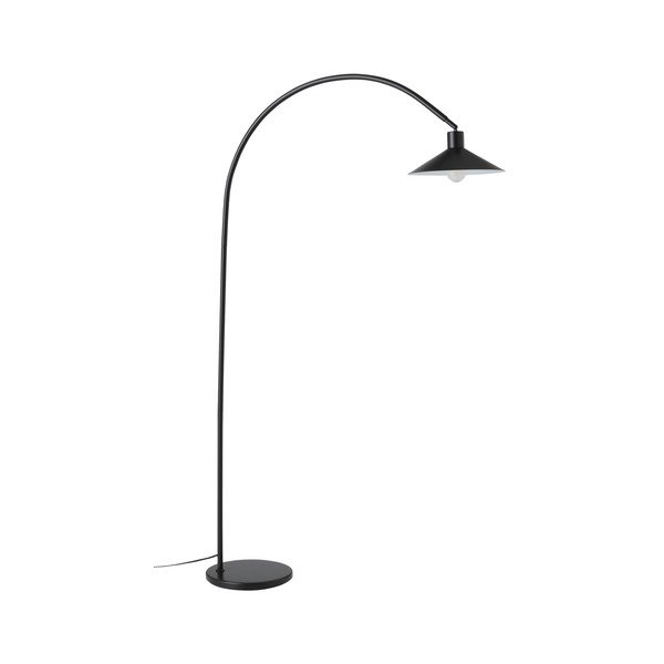 Melna metāla stāvlampa ar saliekamu konstrukciju (augstums 169 cm) Louisiana – Ellos Home