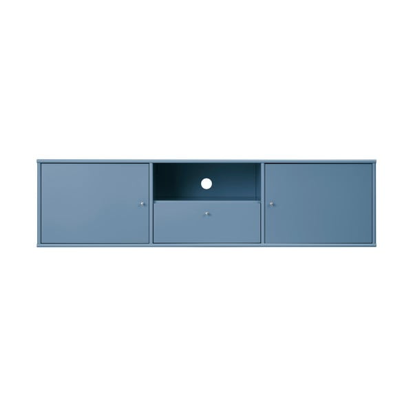 Zils TV galdiņš 161x42 cm Mistral – Hammel Furniture