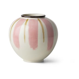 Balta/rozā keramikas vāze ø 16 cm Canvas – Kähler Design