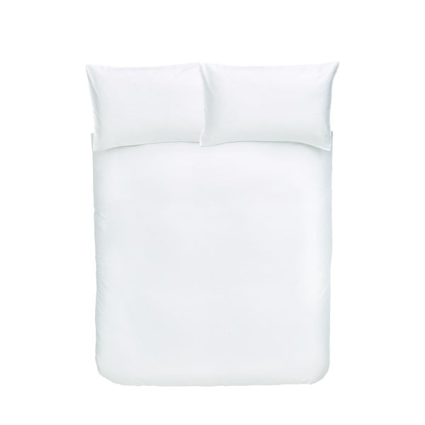 Balta kokvilnas satīna gultas veļa Bianca Classic, 135 x 200 cm