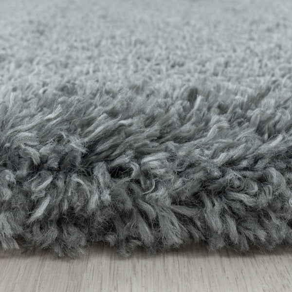 Pelēks paklājs 80x150 cm Fluffy – Ayyildiz Carpets-image-4