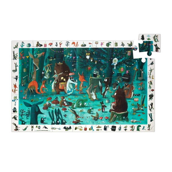 Bērnu puzle Djeco Observation Forest Orchestra-image-2