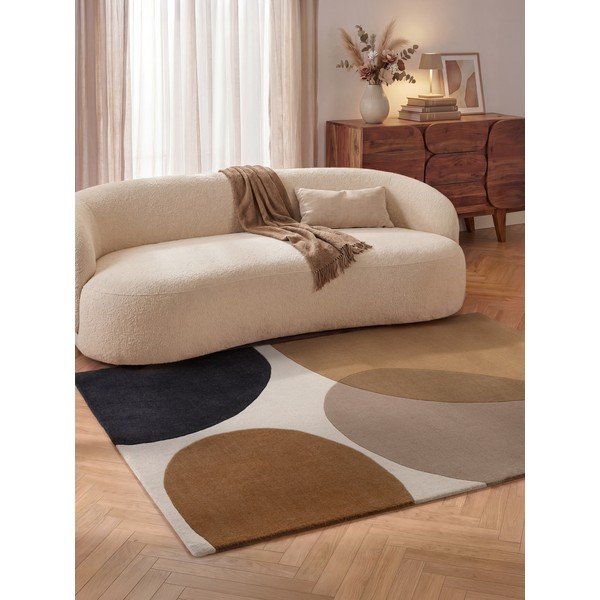 Konjakbrūns vilnas paklājs 160x230 cm Ruvia – Villeroy&Boch-image-1