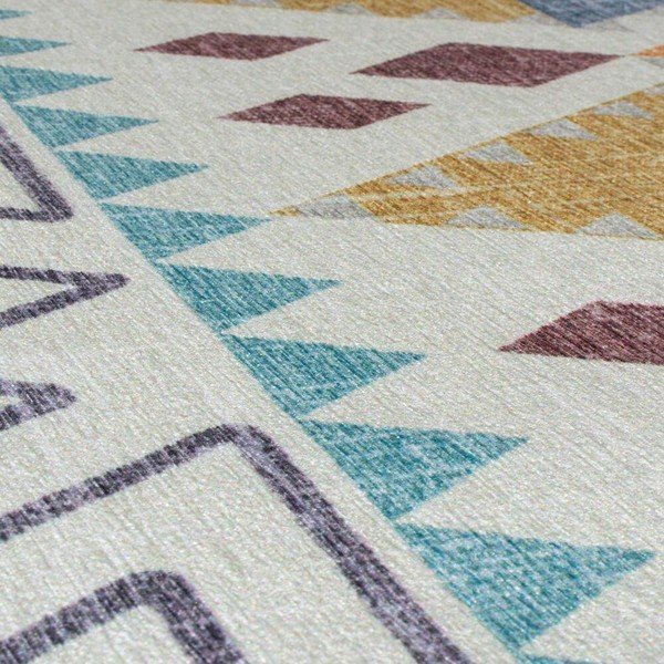 Mazgājams paklājs 120x170 cm MATCH LYLE AZTEC – Flair Rugs-image-3