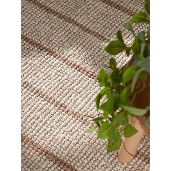 Krēmkrāsas ar rokām darināts džutas paklājs 160x230 cm Harvest Sierra – Elle Decoration-image-2