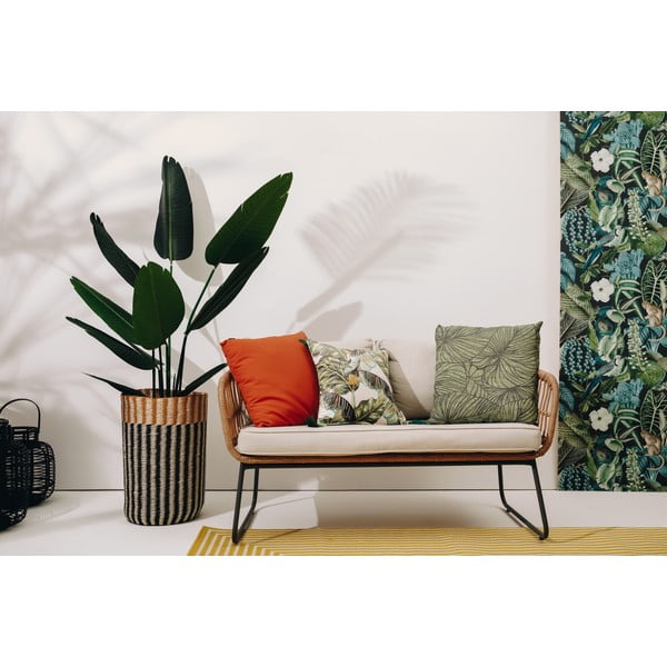 Zaļš dārza spilvens Hartman Lilija, 50 x 50 cm-image-2