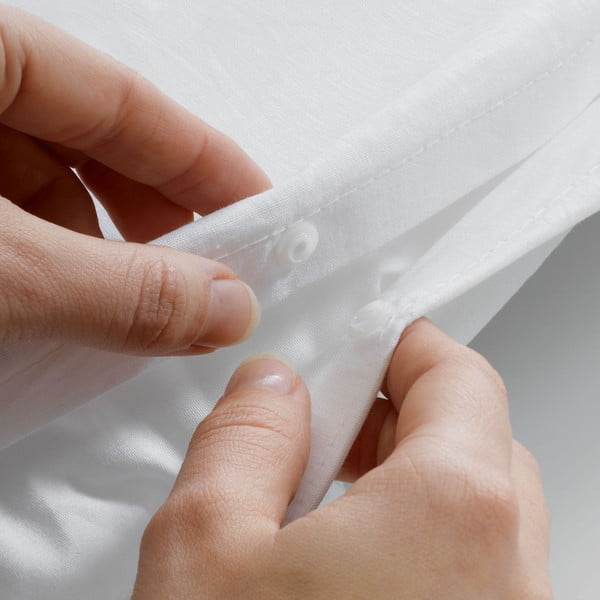 Rozā vienguļamā kokvilnas bērnu gultas veļa 140x200 cm Licorne – douceur d'intérieur-image-4