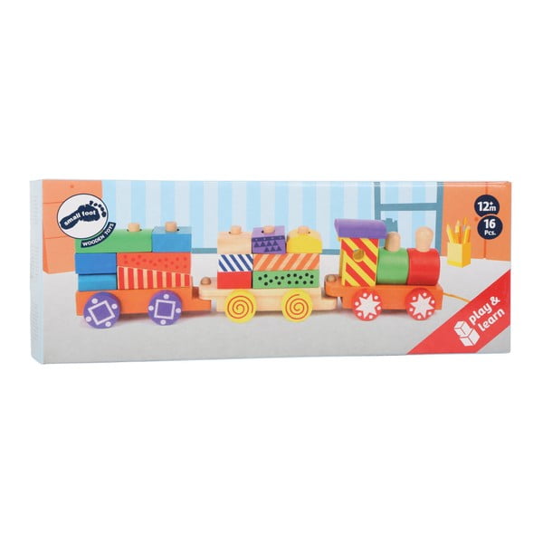 Koka saliekamais vilciens Legler Bright Colours-image-1