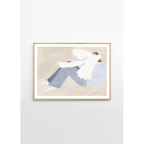 Plakāts 70x50 cm Bright Bird – Clara Schicketanz – The Poster Club-image-3