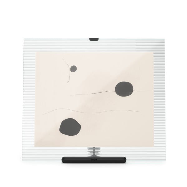 Melns stikla stāvošs foto rāmis 26x30,5 cm Flute – Umbra-image-3