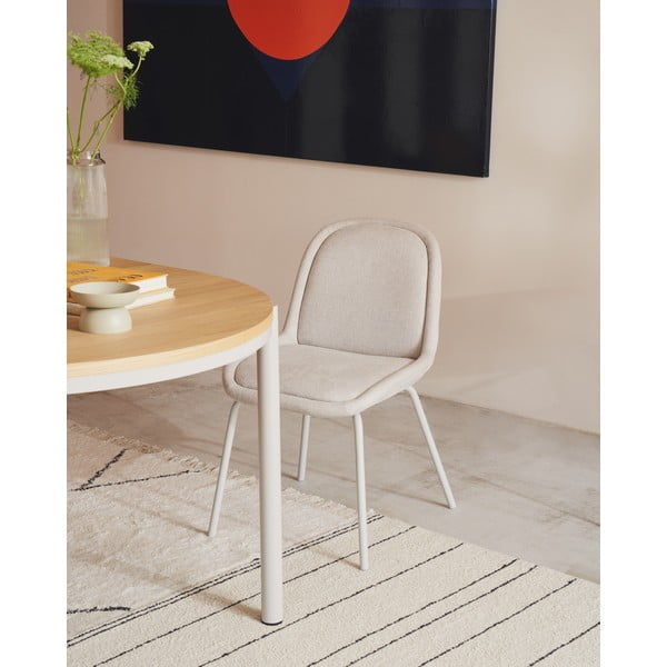 Bēšs pusdienu krēsls Aimin – Kave Home-image-1