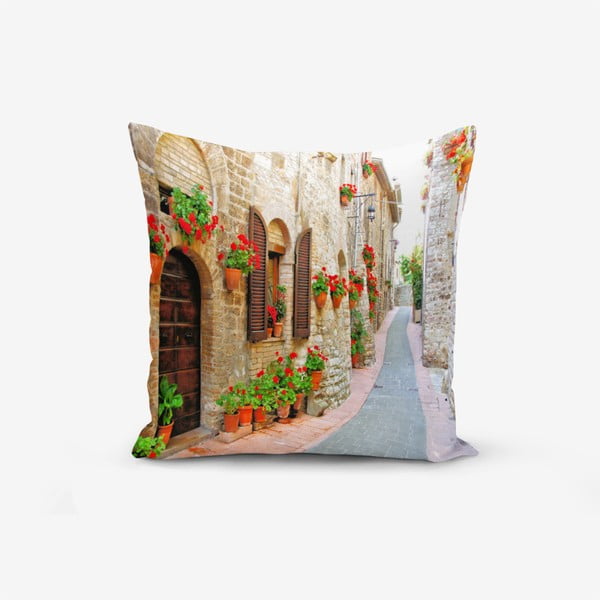Spilvendrāna Minimalist Cushion Covers Colorful Street, 45 x 45 cm