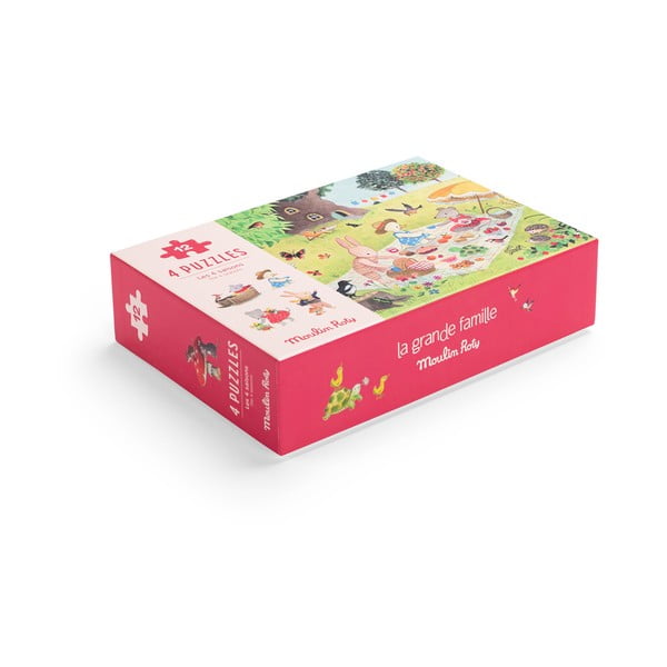 Puzle La Grande Familie – Moulin Roty-image-1