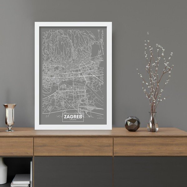 Glezna 40x55 cm Zagreb – Wallity-image-1