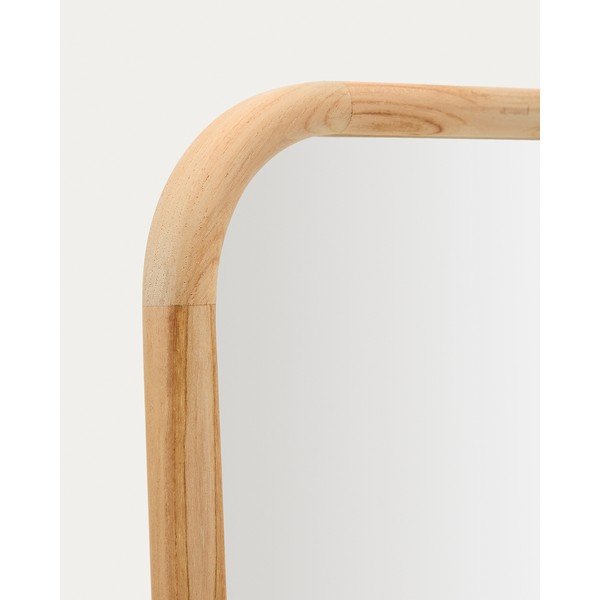 Sienas spogulis ar masīvkoka rāmi 54x154 cm Milsa – Kave Home-image-4