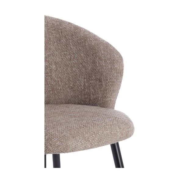 Bēši metāla ēdamistabas krēsli (2 gab.) Radaja – Light & Living-image-1