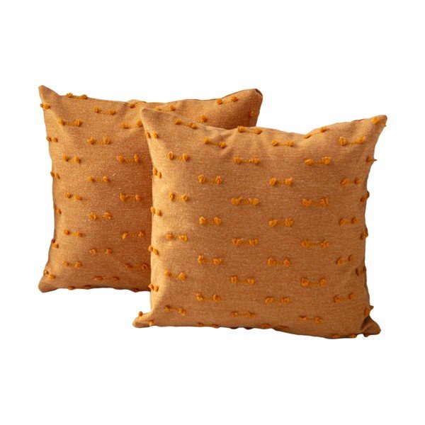 Spilvendrānas (2 gab.) 43x43 cm Tuffet – Mioli Decor