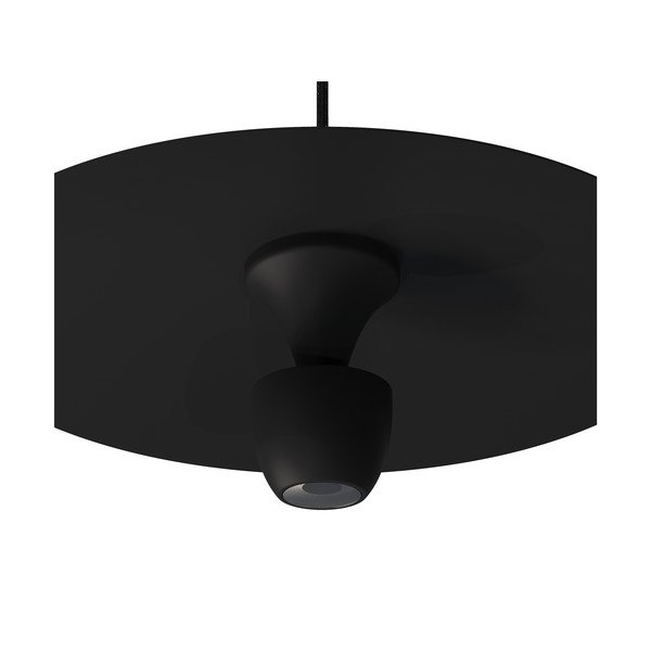 Melna piekaramā lampa SULION Poppins, augstums 150 cm-image-3