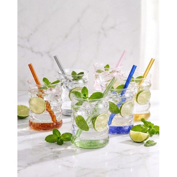 Glāzes (6 gab.) no borsilikāta stikla 350 ml Volo – Vialli Design-image-1