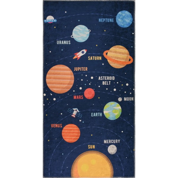 Bērnu paklājs 100x160 cm Solar System – Vitaus