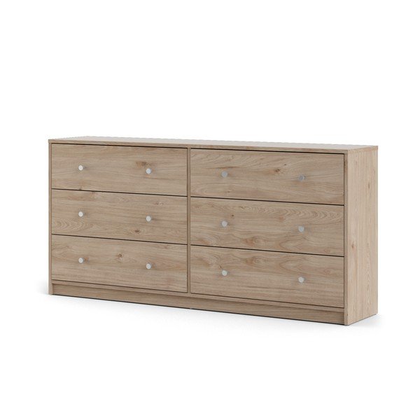 Dabīga toņa kumode 143x68x32 cm May – Tvilum-image-3