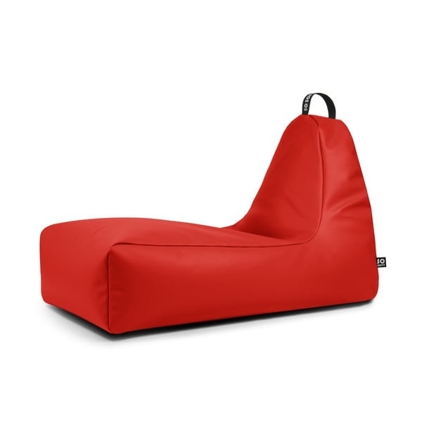 Sarkans sēžammaiss no ādas imitācijas Chill XXL – So Soft?