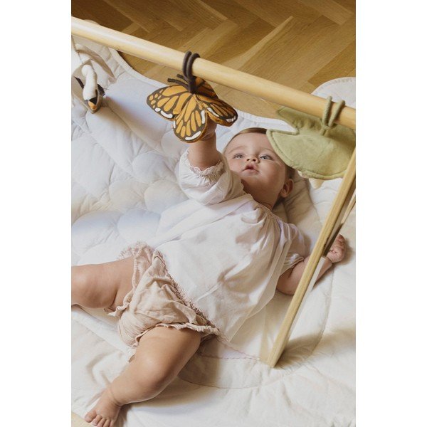 Krēmkrāsas bērnu rotaļu paklājiņš 100x110 cm Swan – Lorena Canals-image-2