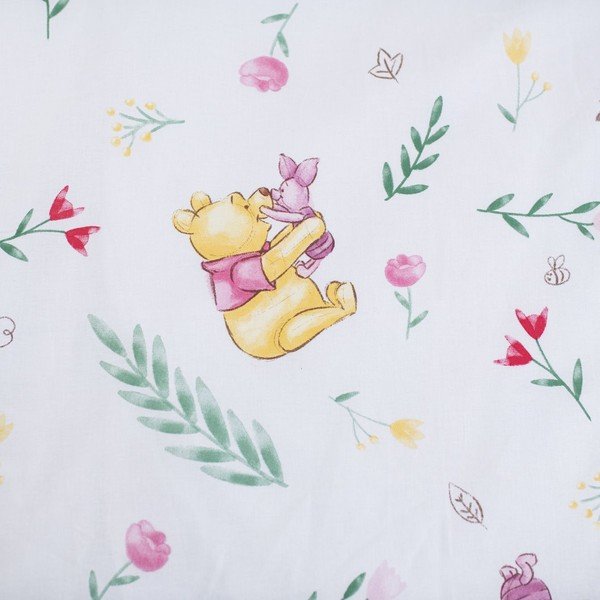 Kokvilnas bērnu gultas veļa bērnu gultiņai 100x135 cm Winnie the Pooh "Pooh Hugs" – Jerry Fabrics-image-3