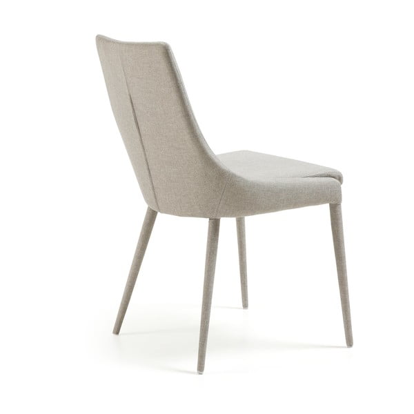 Pelēks ēdamistabas krēsls Kave Home Fabric-image-2