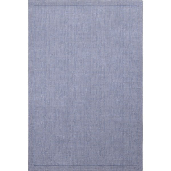 Zils vilnas paklājs 200x300 cm Linea – Agnella