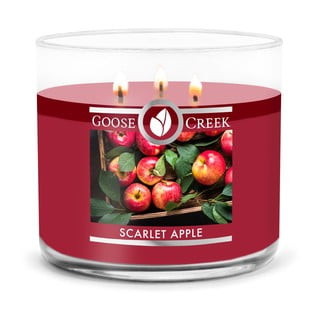Aromātiskā svece Goose Creek Scarlet Apple, degšanas laiks 35 h