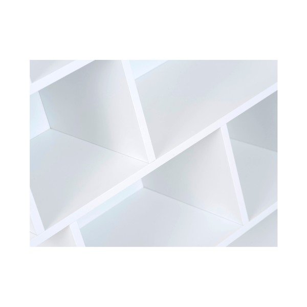 TemaHome Panorama augsts balts grāmatu plaukts-image-1