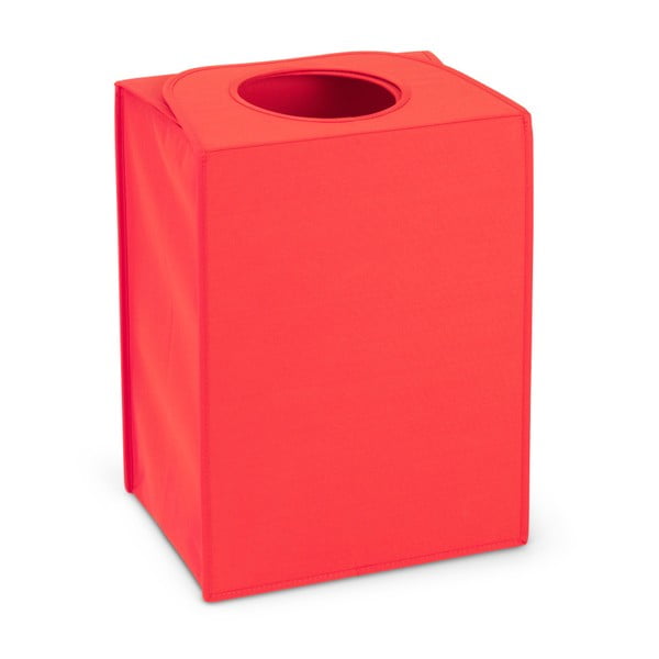 Sarkana Brabantia taisnstūra veļas kaste, 55 l