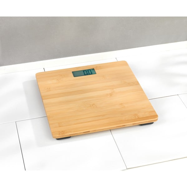 Digitālie vannas istabas svari Wenko Bamboo-image-1