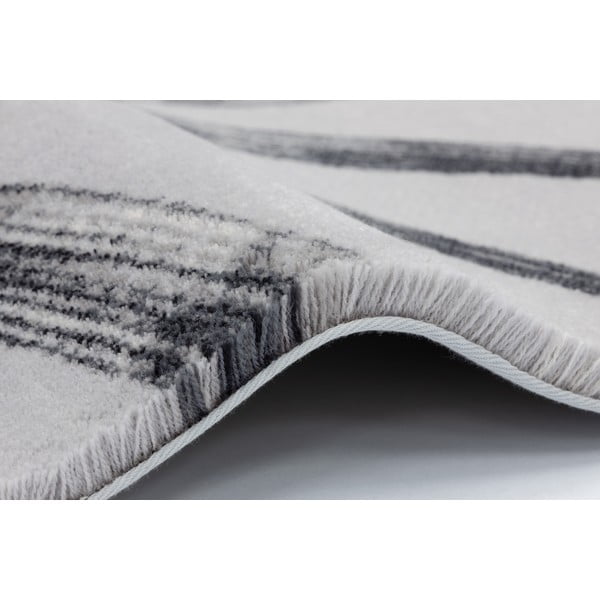 Gaiši pelēks vilnas paklājs 240x340 cm Talwin – Agnella-image-1