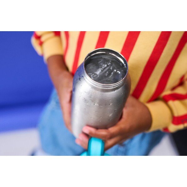 Rozā/sudraba krāsas metāla bērnu termoss 500 ml Campus – Mepal-image-3