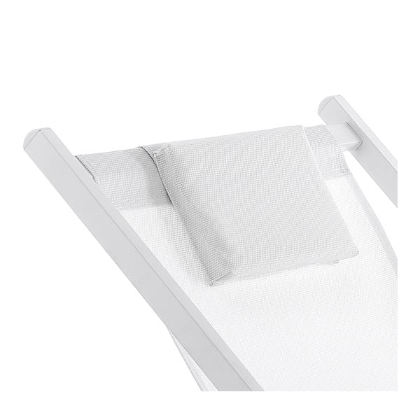 Balts metāla saliekams dārza zvilnis Milos – Tomasucci-image-2