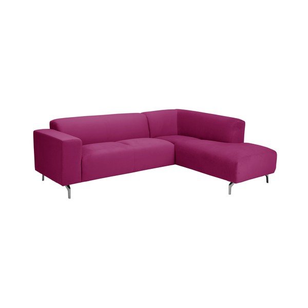 Rozā stūra dīvāns Windsor & Co Dīvāni Orion labais stūris-image-1
