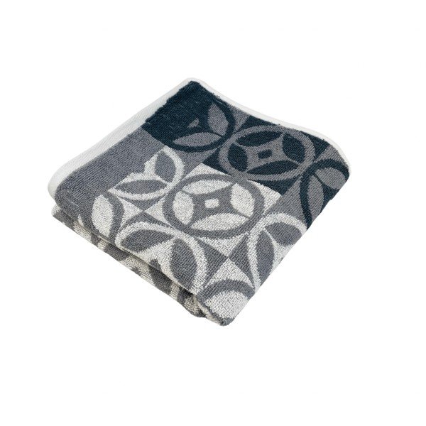 Pelēks kokvilnas dvielis 70x140 cm Compass – JAHU collections