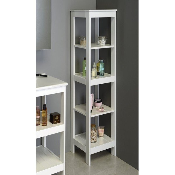 Balts vannas istabas plaukts 36x156 cm Etide – Sapho-image-2